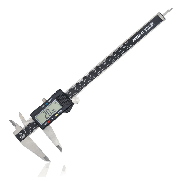 NEIKO 3-Mode 8" Electronic Digital Polished Stainless Steel Caliper