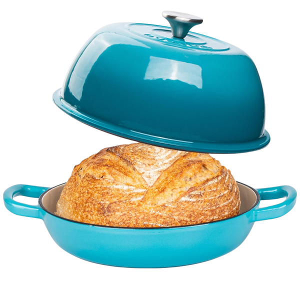 6-Qt Enameled Cast Iron Dutch Oven Pot