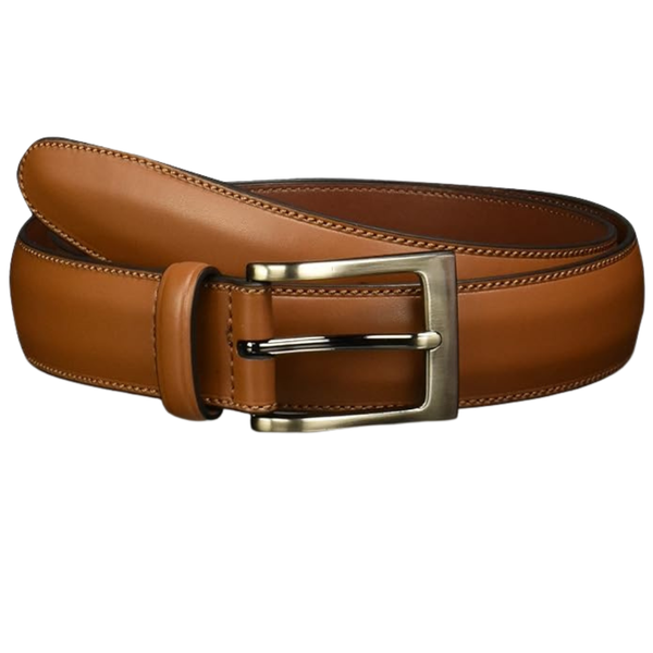 Perry Ellis Men's Portfolio Timothy Leather Belt