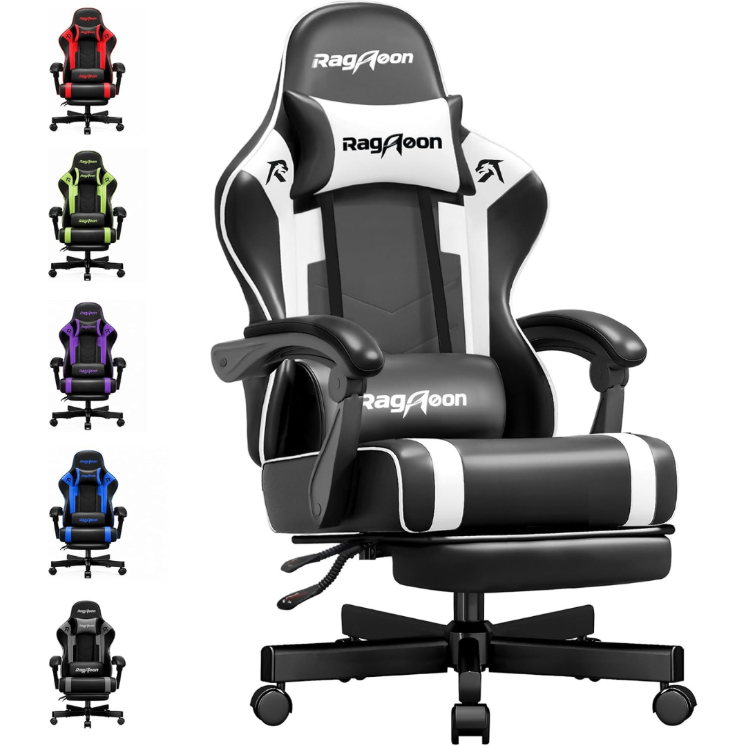 Ergonomic Gaming Chair with 7-Point Support