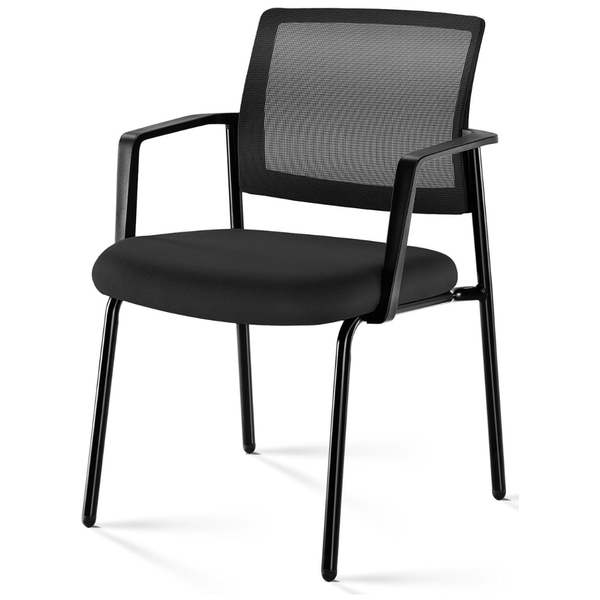 Mesh Back Stacking Arm Chairs