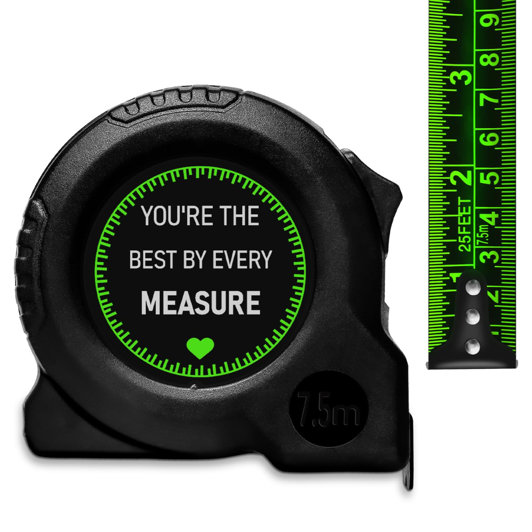 25ft High-Visibility & Easy-to-Read Tape Measure
