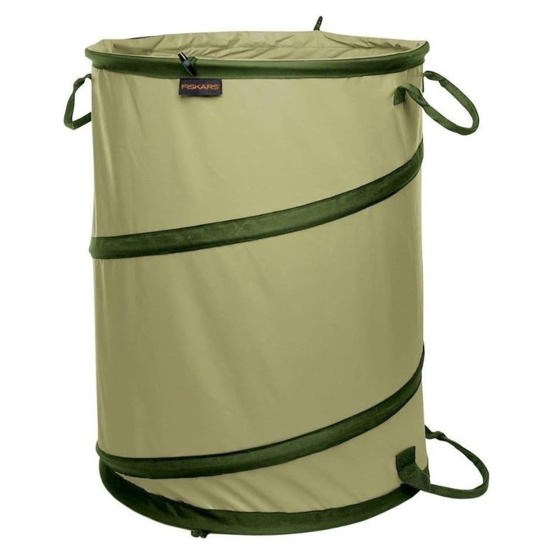 30-Gallon Fiskars Kangaroo Collapsible Garden Bag W/ Hardshell Bottom