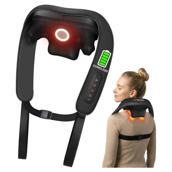 Cordless Heated Neck & Shoulder Massager