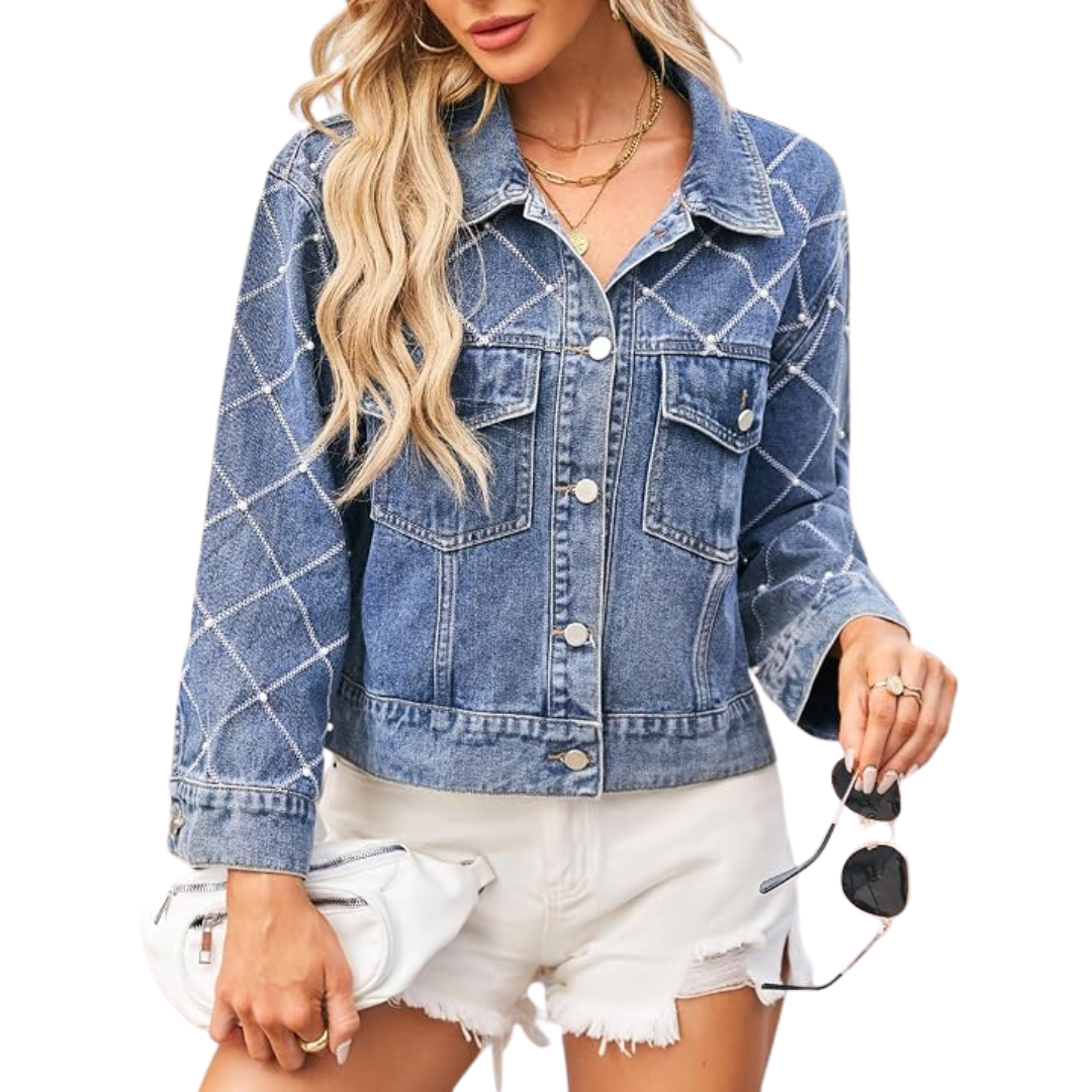 Women's Pearl Denim Jacket