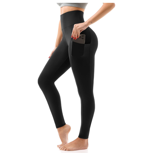 Sinophant Women's Full Length High Waisted Leggings With Pockets