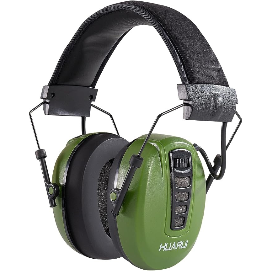 Huarui Electronic Noise Reduction Headphones W/ Sound Amplification (2 Colors)