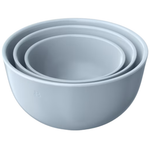 3-Piece Stoneware Nesting Mixing Bowl Set