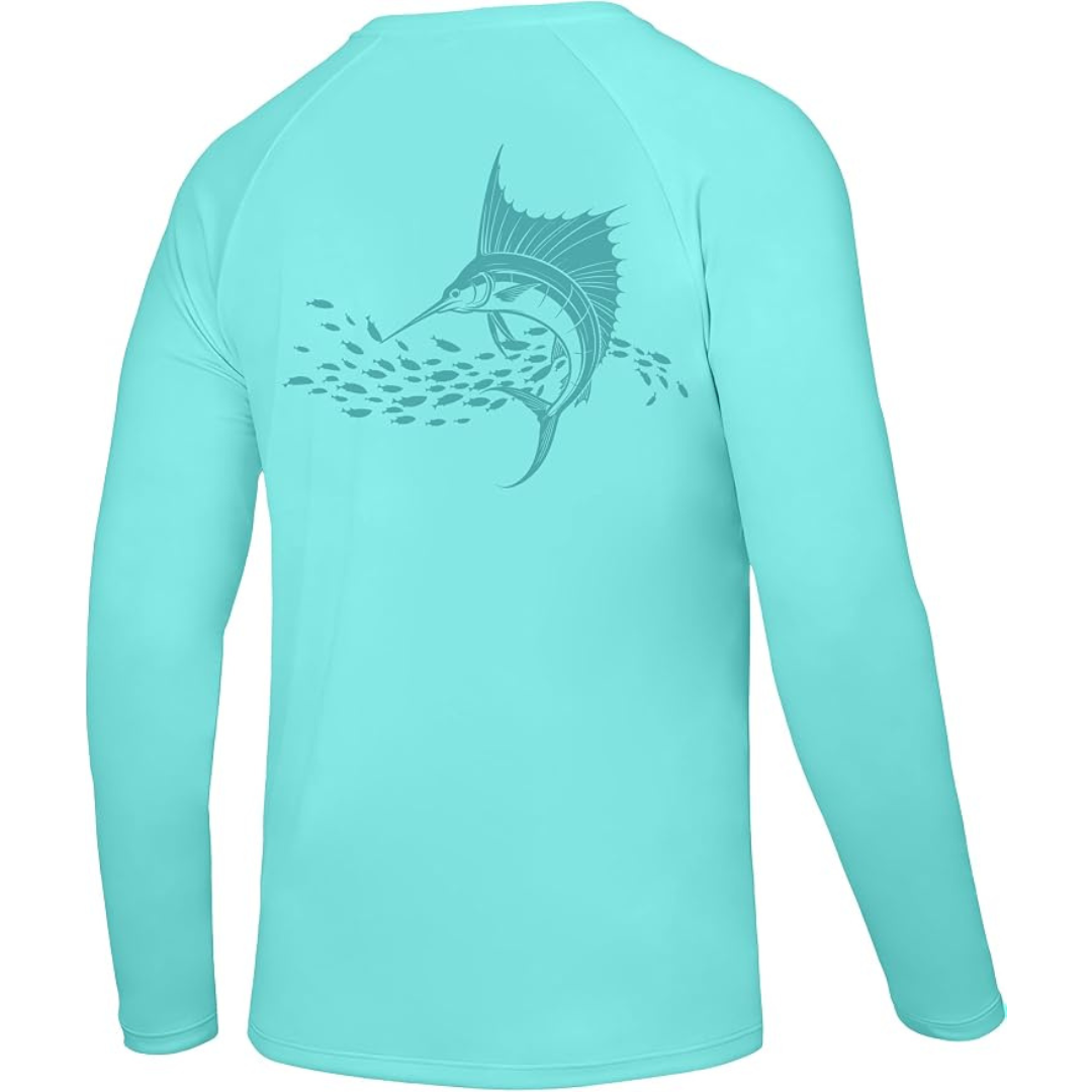 Men's Long Sleeve UPF 50+ UV Protection Sun Shirts (Various)