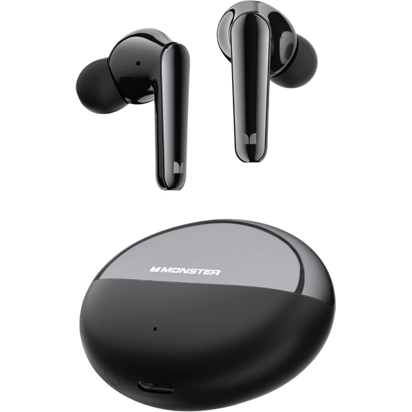 Monster N-Lite 203 AirLinks Bluetooth 5.3 Wireless Earbuds W/ 30-Hour Playback