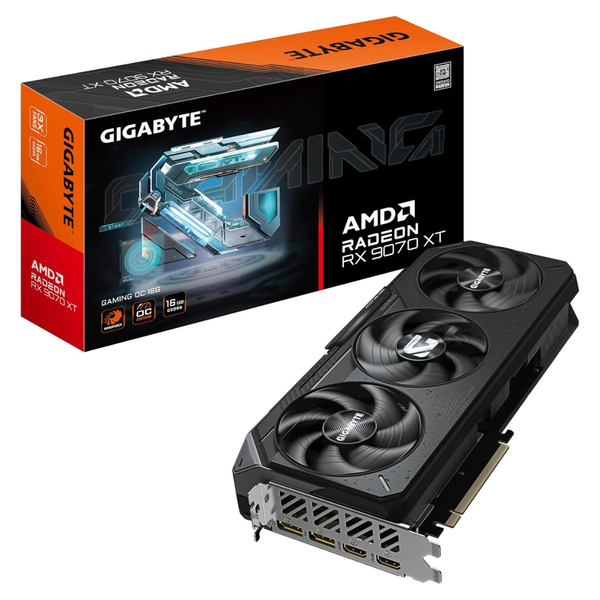 Gigabyte 16 GB GDDR6 Radeon RX 9070 XT Gaming OC 16G Graphics Card