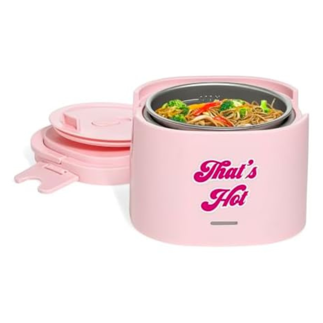 20-Oz Paris Hilton Stainless Steel Electric Lunch Warmer W/ Lid