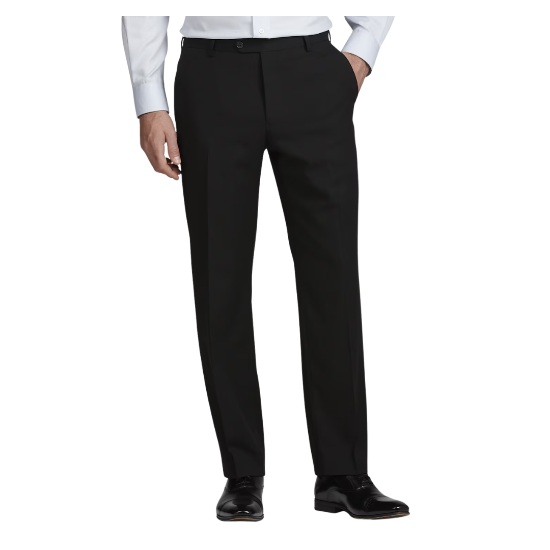 1905 Collection Tailored Fit Solid Suit Separates Pants