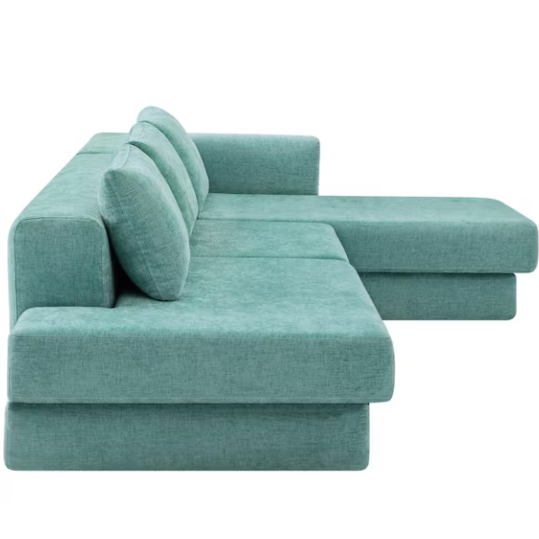 Christopher Knight Home Modern 113" L-Shaped Sectional Sofa