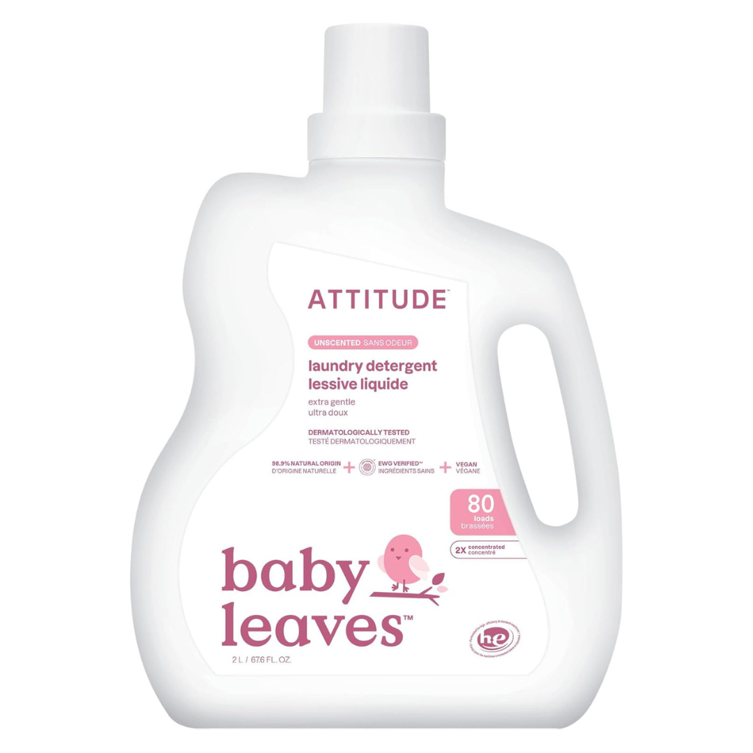 67.6-Oz ATTITUDE Unscented Baby Laundry Detergent
