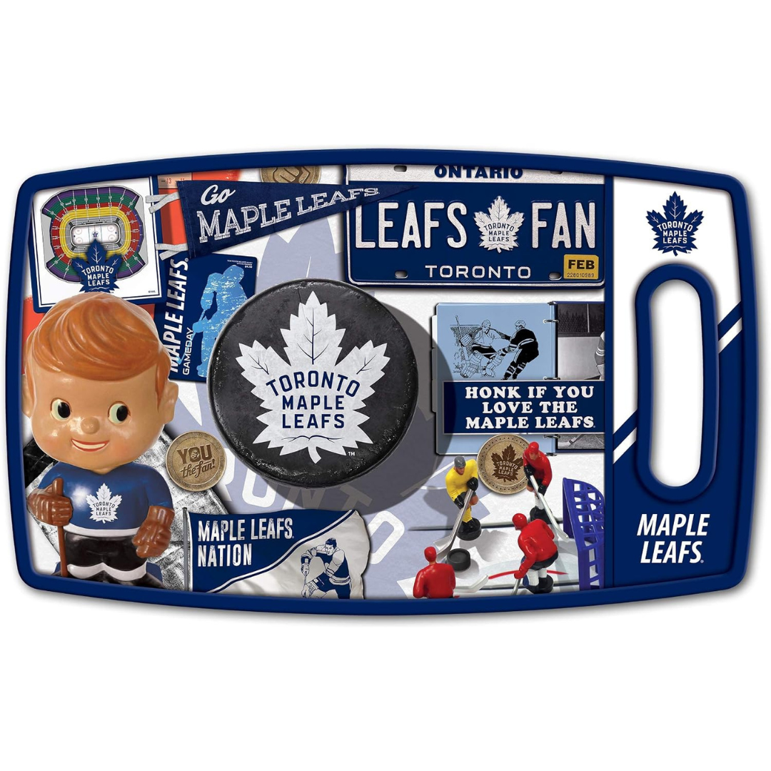 YouTheFan NHL Toronto Maple Leafs Retro Series Cutting Board