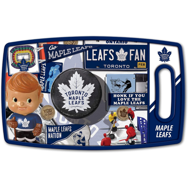 YouTheFan NHL Toronto Maple Leafs Retro Series Cutting Board