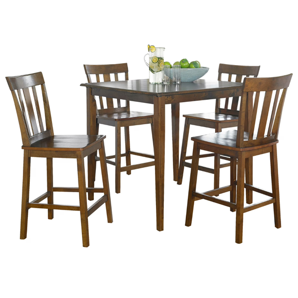 5-Piece Mainstays Mission Counter Height Dining Set