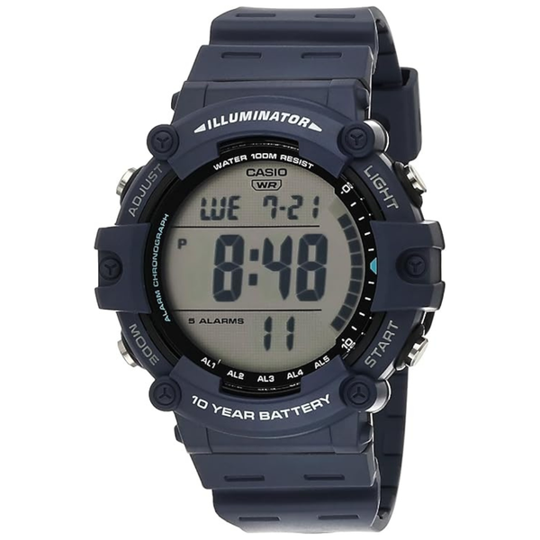 Casio Men's AE1500WH-2AV Illuminator Digital Stop Watch (2 Colors)