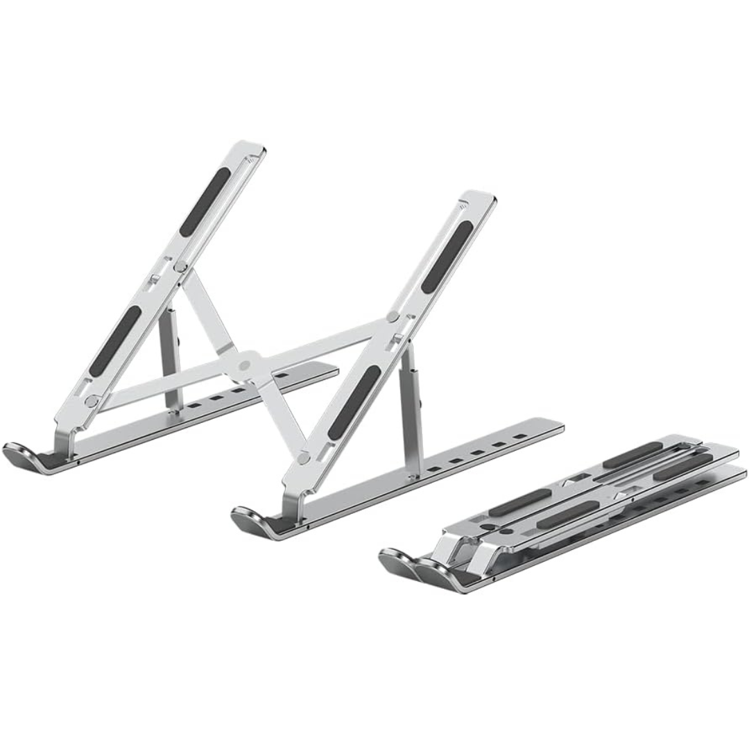 Portable Foldable Aluminum Laptop Stand W/ Storage Bag