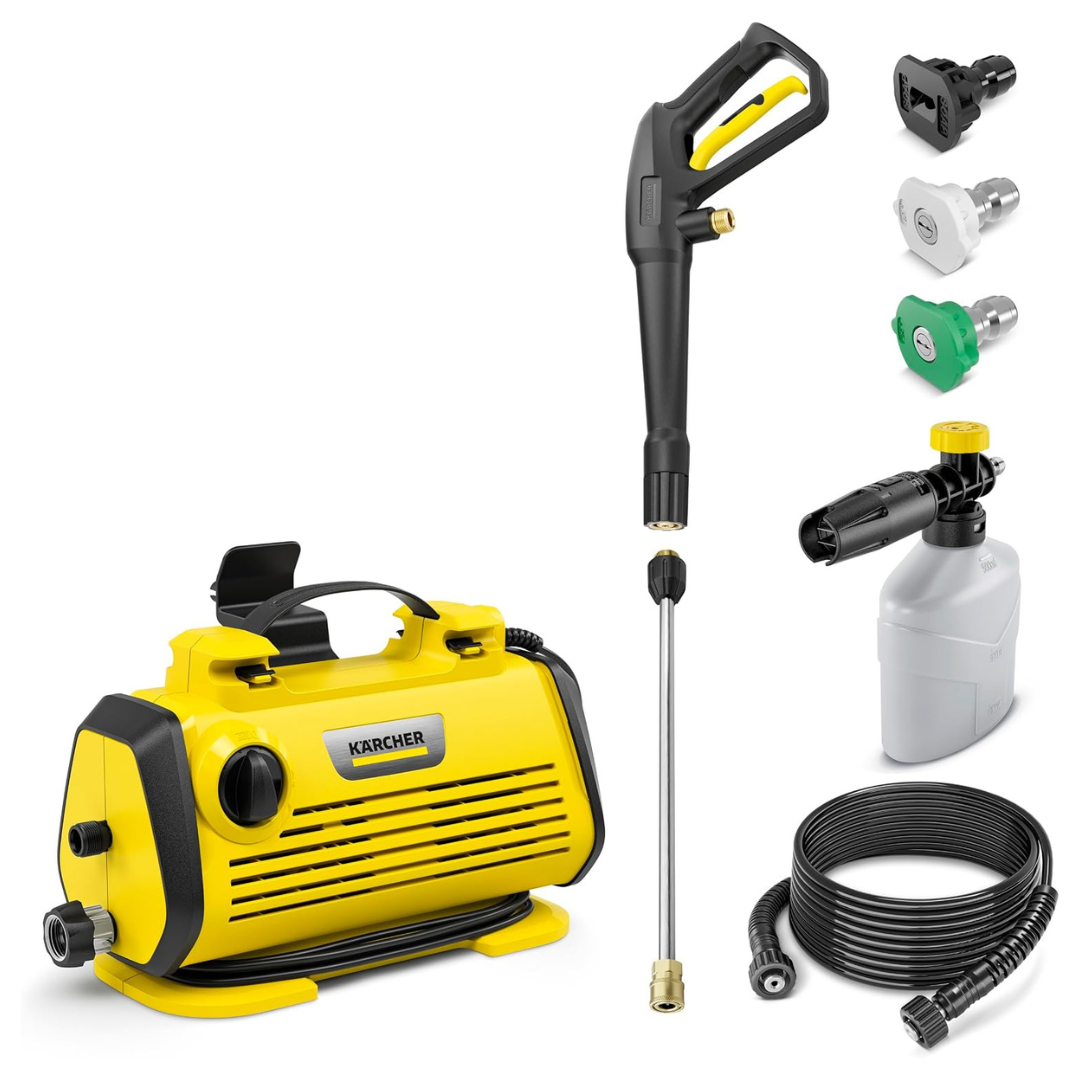 KARCHER K 3 Horizontal Foam Cannon 1700 PSI Electric Pressure Washer
