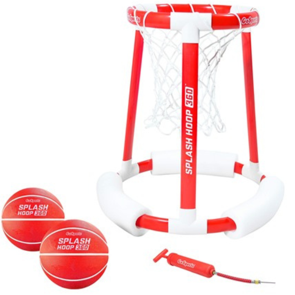 GoSports Splash Hoop 360 Floating Pool Basketball Game