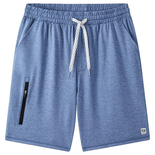 G Gradual Men's 7" Athletic Sweat Shorts With Zipper Pockets (Various)