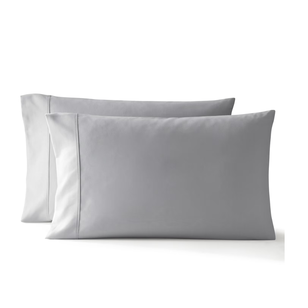 2-Count Serta So Soft Light Gray Pillowcase (King)
