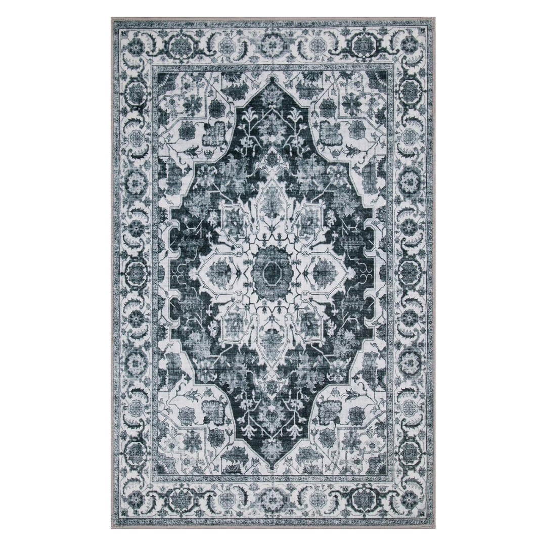 2' X 6' Washable Non-Slip Boho Runner Area Rug (2 Colors)