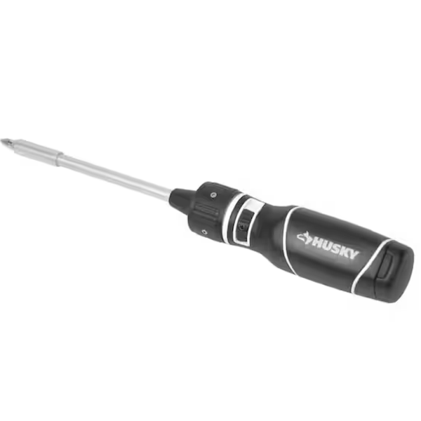 18-Piece Husky Continuous Drive Ratcheting Screwdriver Set
