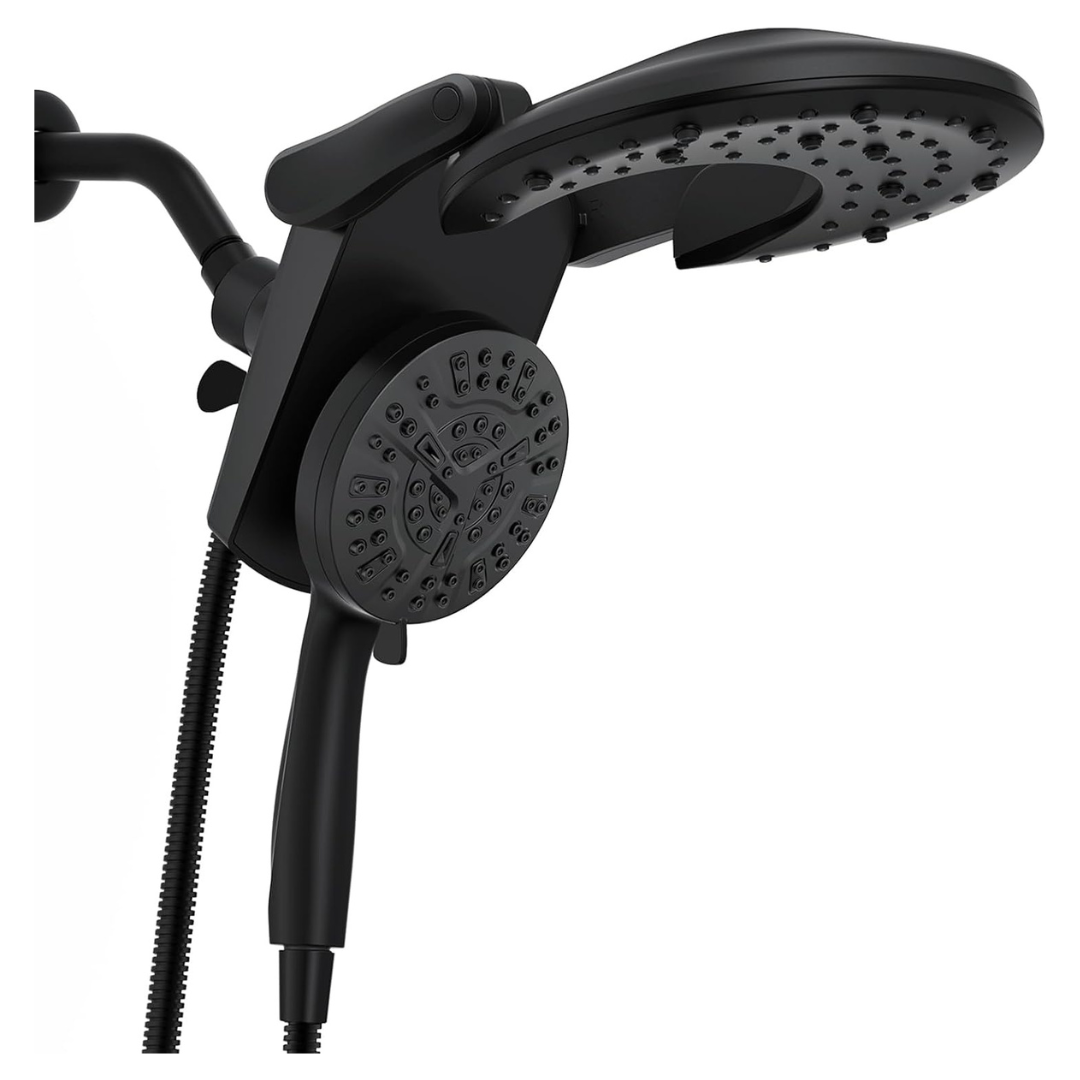 BOZYBO Rain Shower Head W/ Handheld Spray Combo (Various)