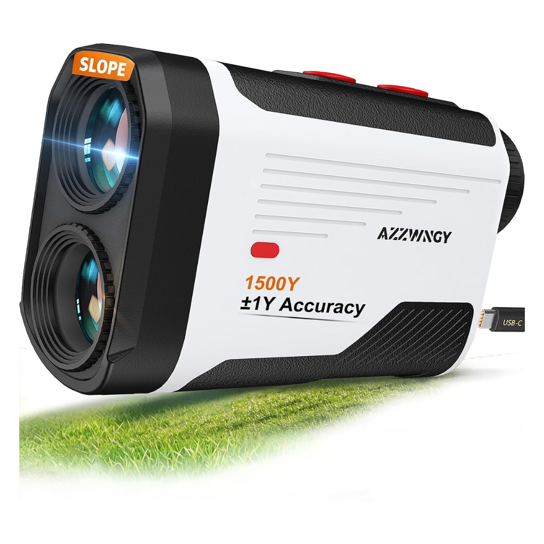 Rechargeable & Waterproof Golf 1300/1500-Yard Laser Rangefinder