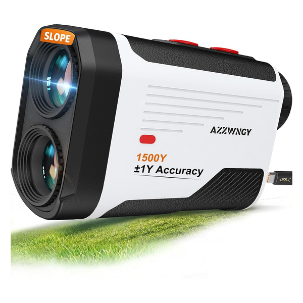 Rechargeable & Waterproof Golf 1300/1500-Yard Laser Rangefinder