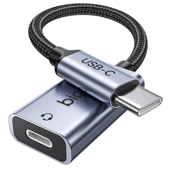Biaze USB C To Lightning Audio Adapter