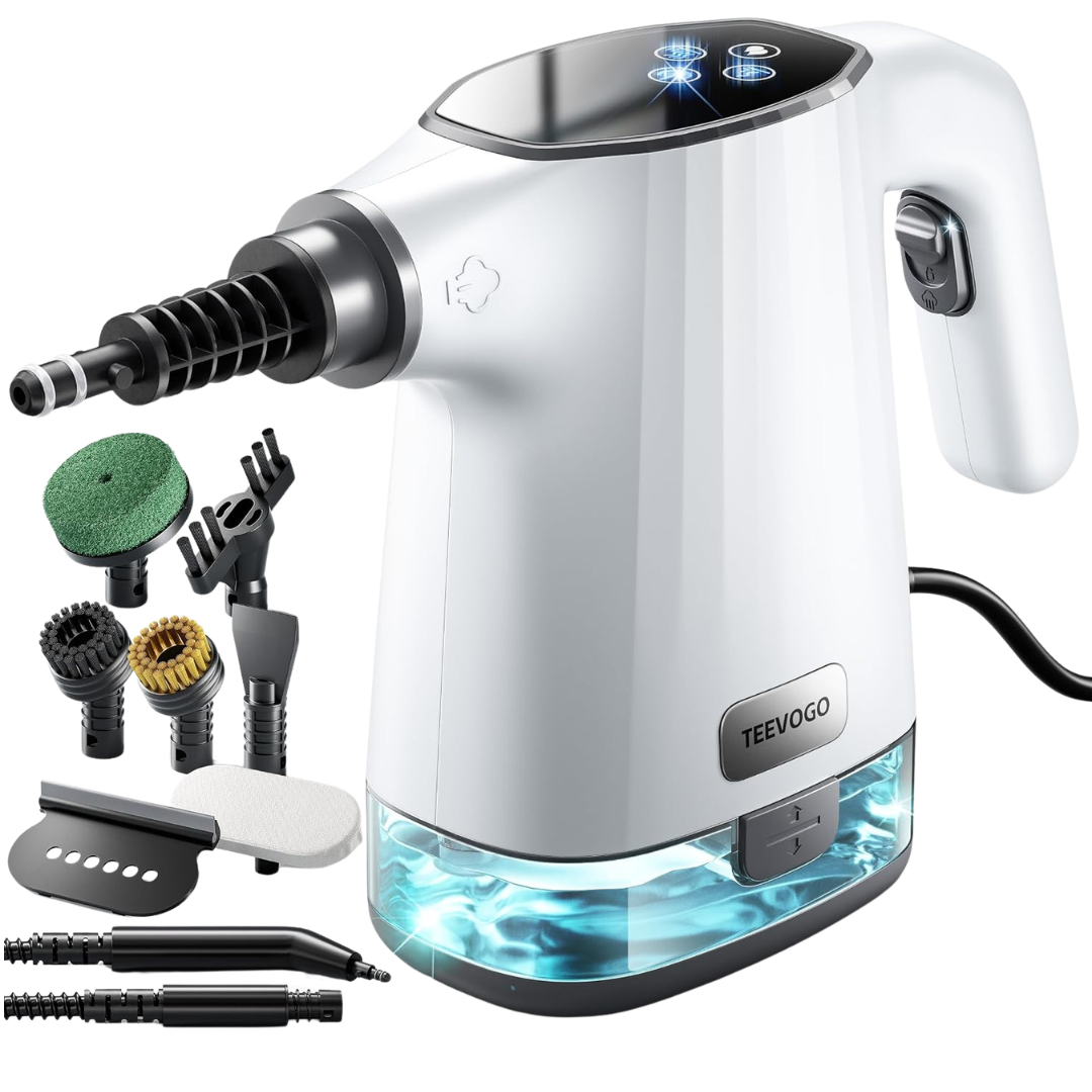 Handheld Pressurized Steam Cleaner W/ 450ml Removable Water Tank