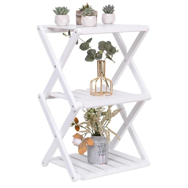 3-Tier Portable Folding Shoe Storage Rack