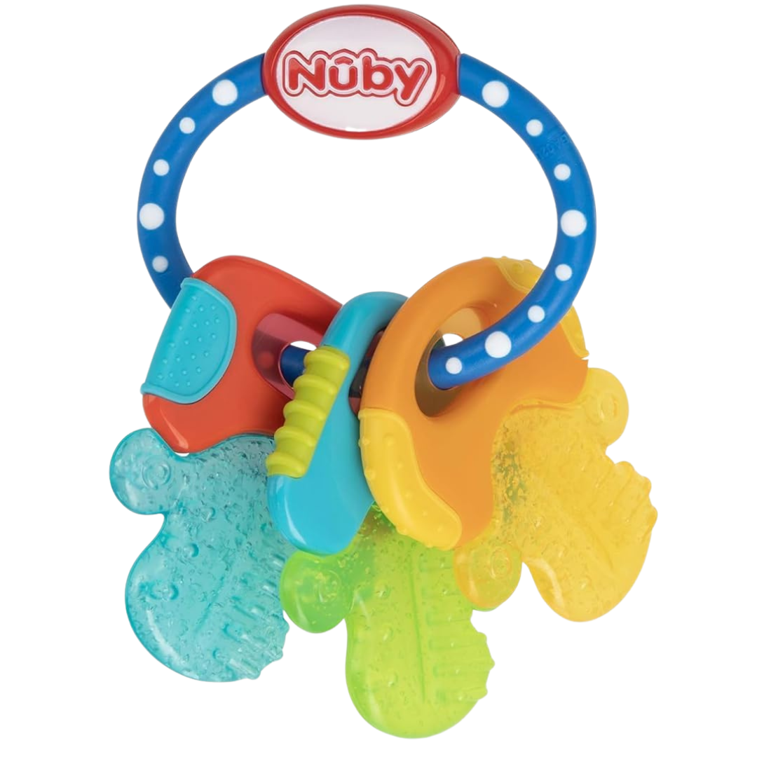 Nuby IcyBite Silicone Ice Gel Teether Keys