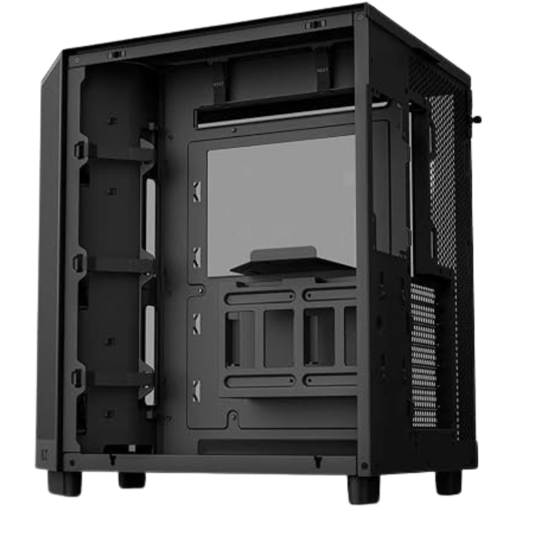 NZXT H6 Flow Black Mid-Tower ATX PC Case (CC-H61FB-01)