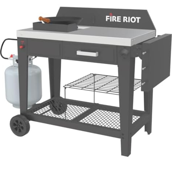 Heavy Duty 50,000 BTU Wok Burner Outdoor Cooking Station