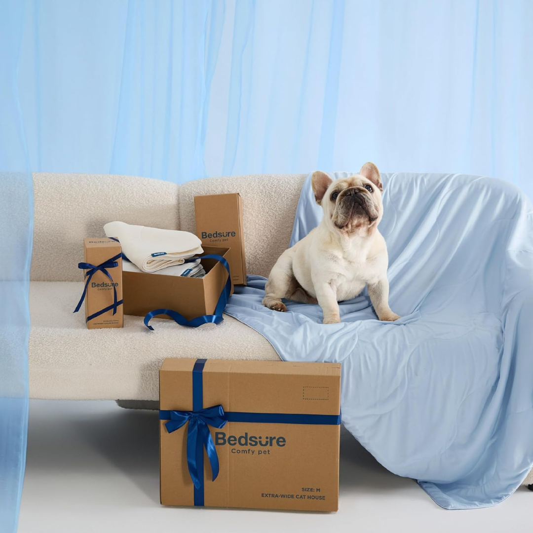 Bedsure 40"x50" Cooling Pet Blanket/Mat W/Air-Core Fill