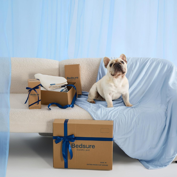 Bedsure 40"x50" Cooling Pet Blanket/Mat W/Air-Core Fill