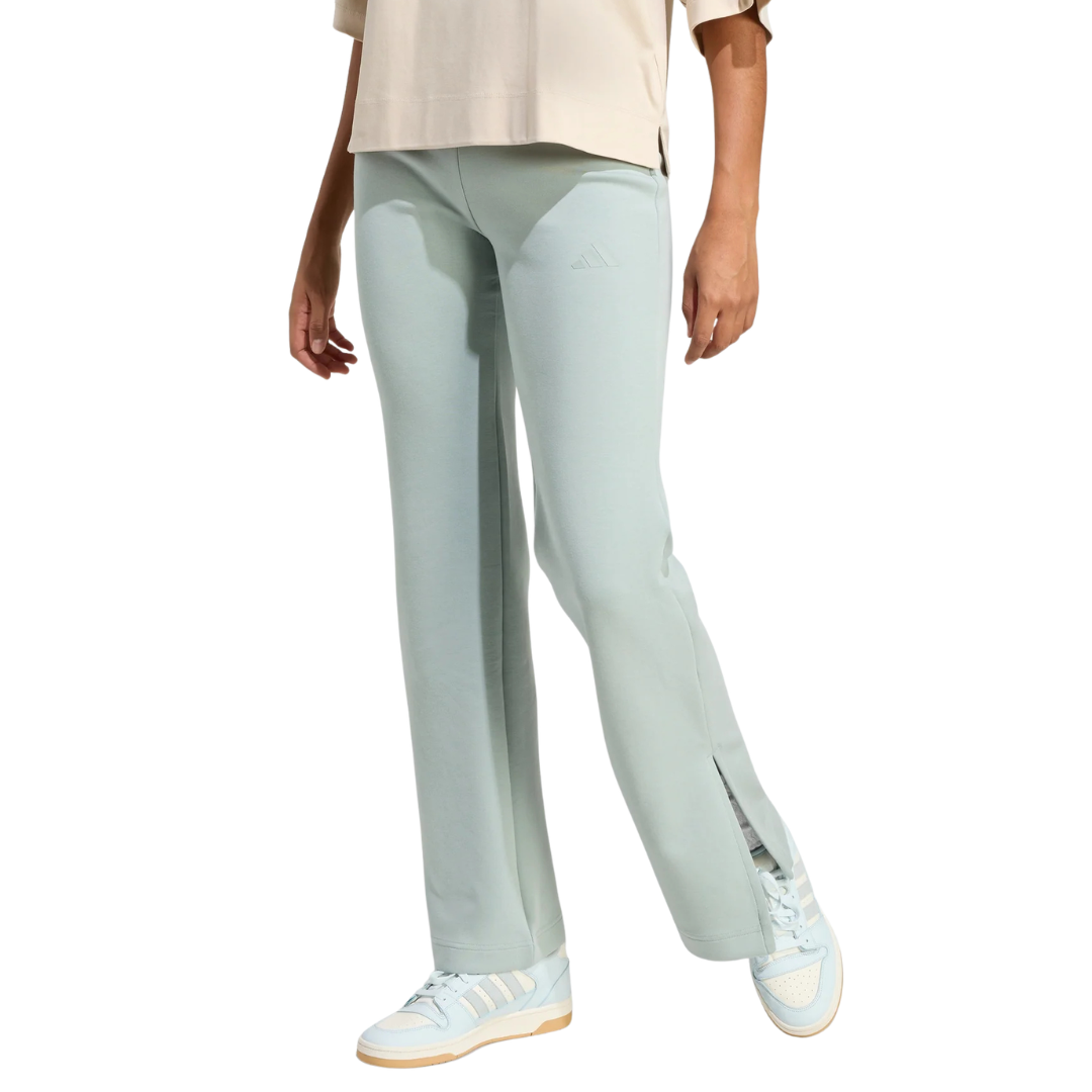 adidas Women's Soft Peached Fabric Lux Flared Pants