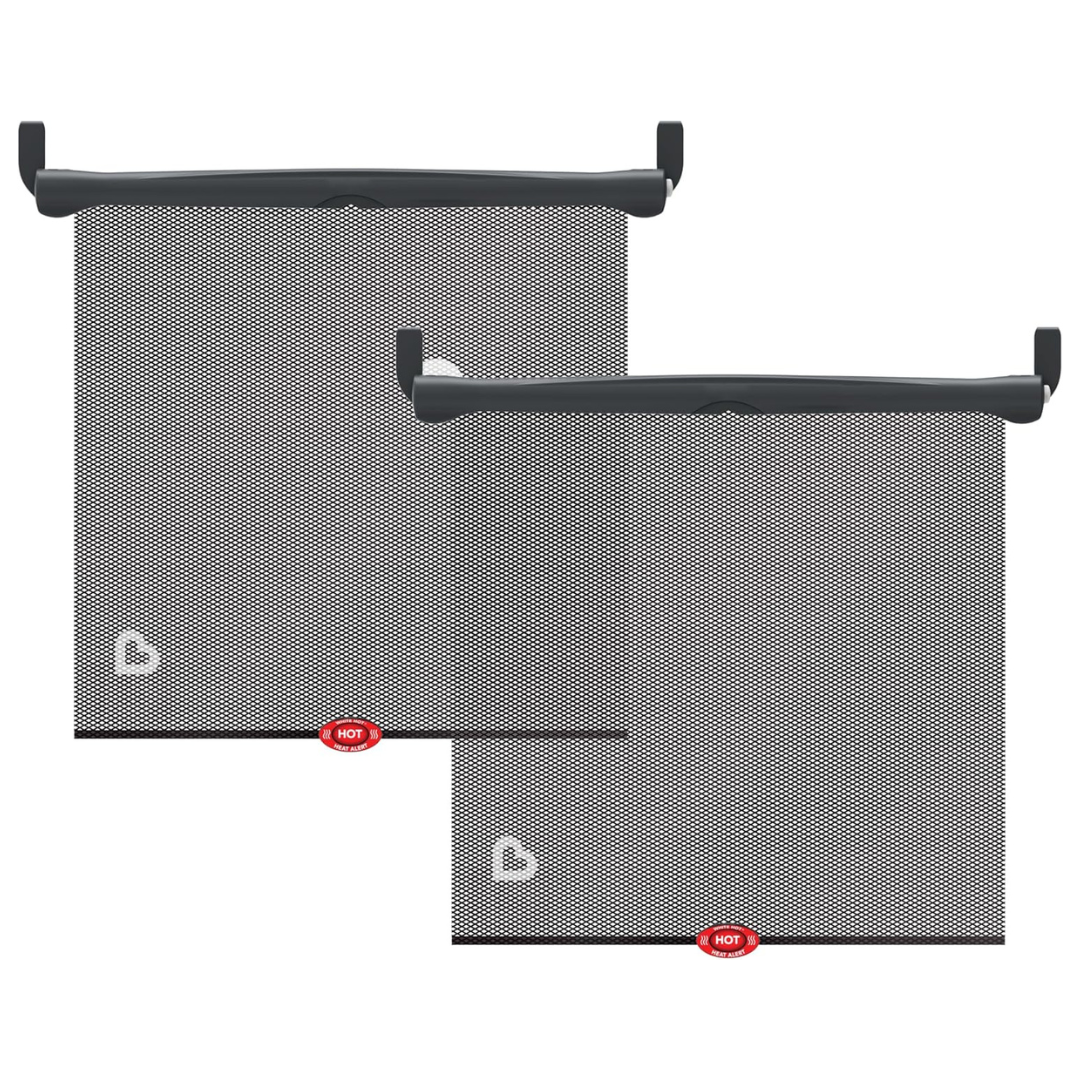 2-Pack Munchkin Brica 17" X 14" Car Window Roller Shade