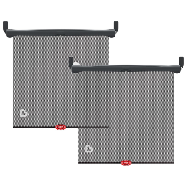 2-Pack Munchkin Brica 17" X 14" Car Window Roller Shade