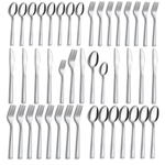40-Piece Hunnycook Stainless Steel Silverware Set (Service For 8)