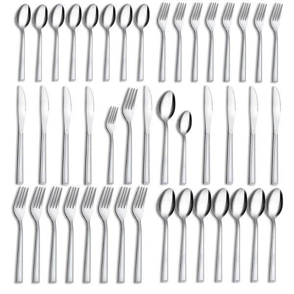 40-Piece Hunnycook Stainless Steel Silverware Set (Service For 8)