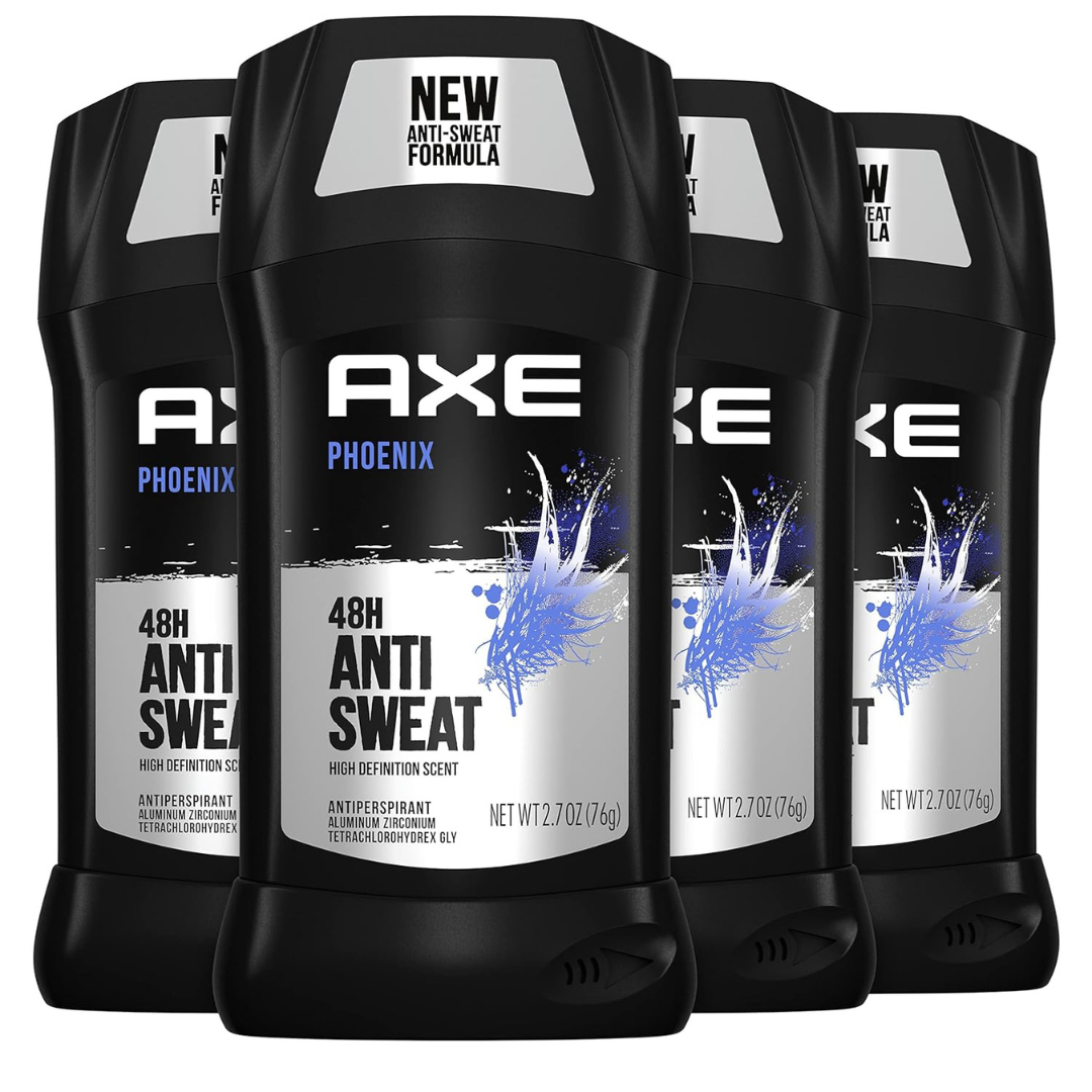 4-Pack 2.7 oz Antiperspirant 48H Anti Sweat Men's Deodorant