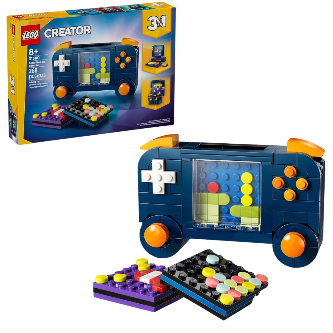 268-Piece LEGO Creator 3 In 1 Retro Gaming Console Building Toy (31380)