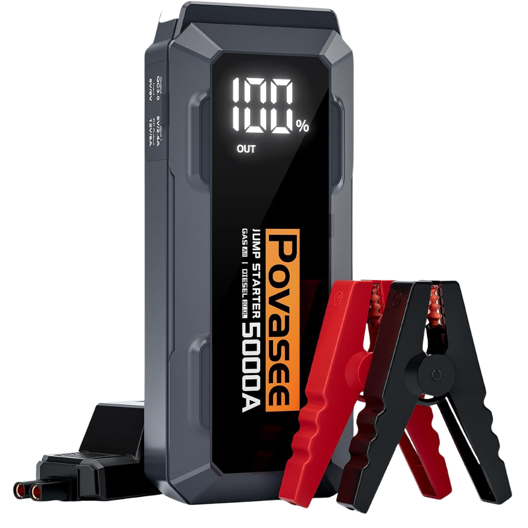 12V 5000A Peak Car Battery Jump Starter