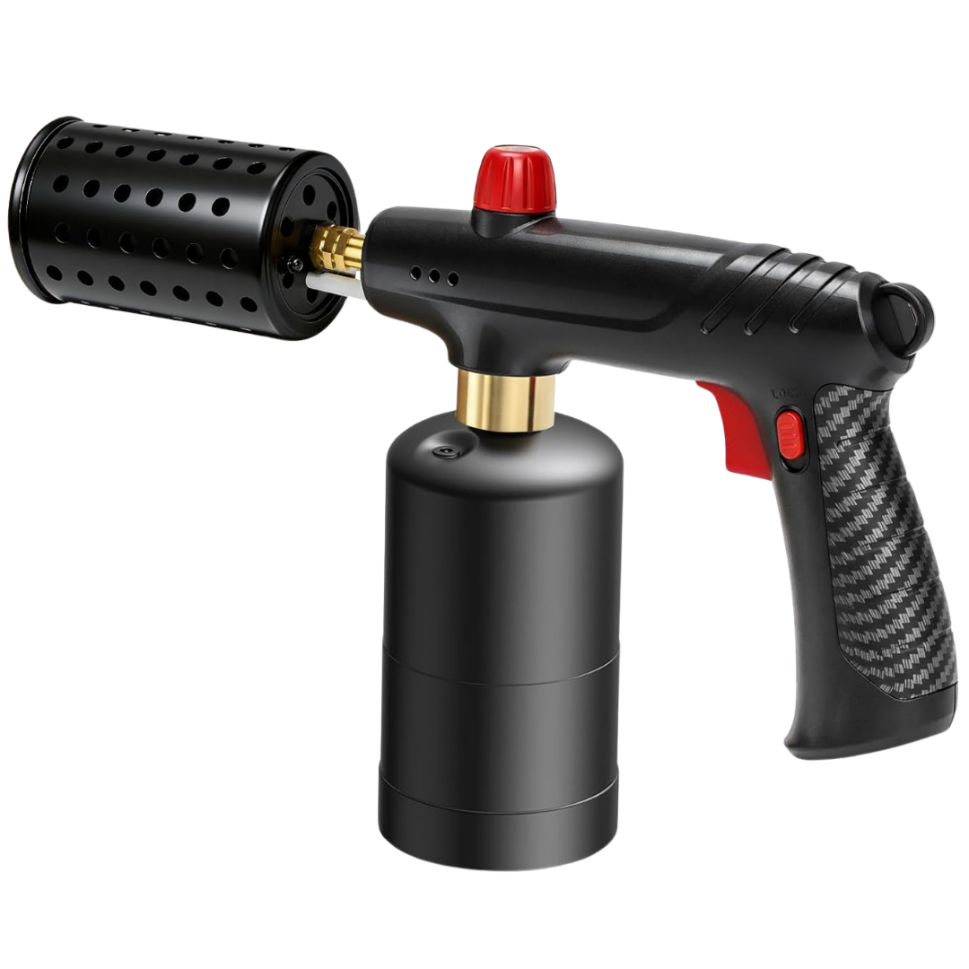 Karuda Adjustable Propane Blow Torch Gun For Cooking W/ Safety Lock